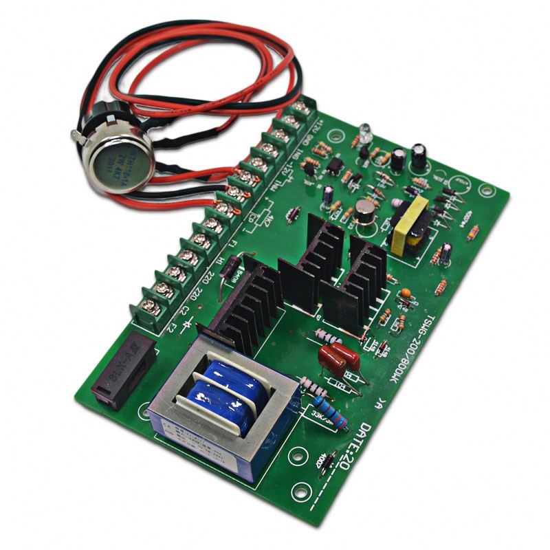 220V permanent magnet DC motor speed control board 1HP controller 750W high power motor drive speed regulator