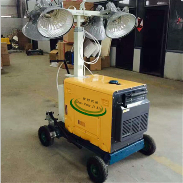 400W*4 Telescopic Engineering Lighting Vehicle Light Tower