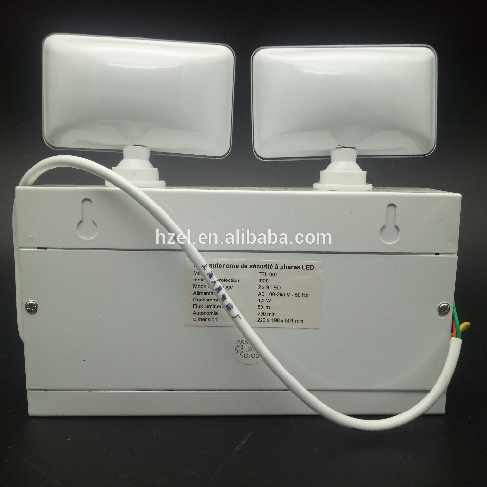 rechargeable emergency LED light 220-240V high quality professional LED emergency light