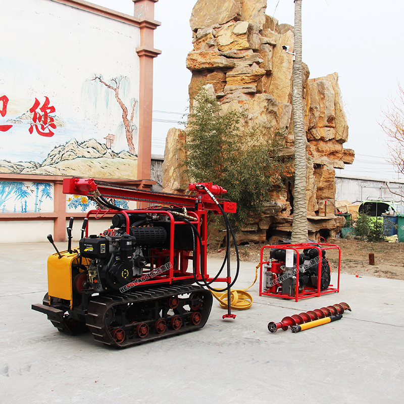 Small water deep hole well drilling machine