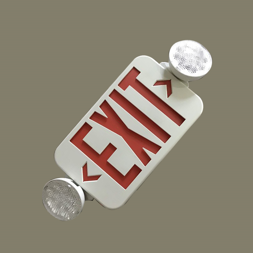 Hot selling wall mounted fire safety rechargeable emergency exit signs light