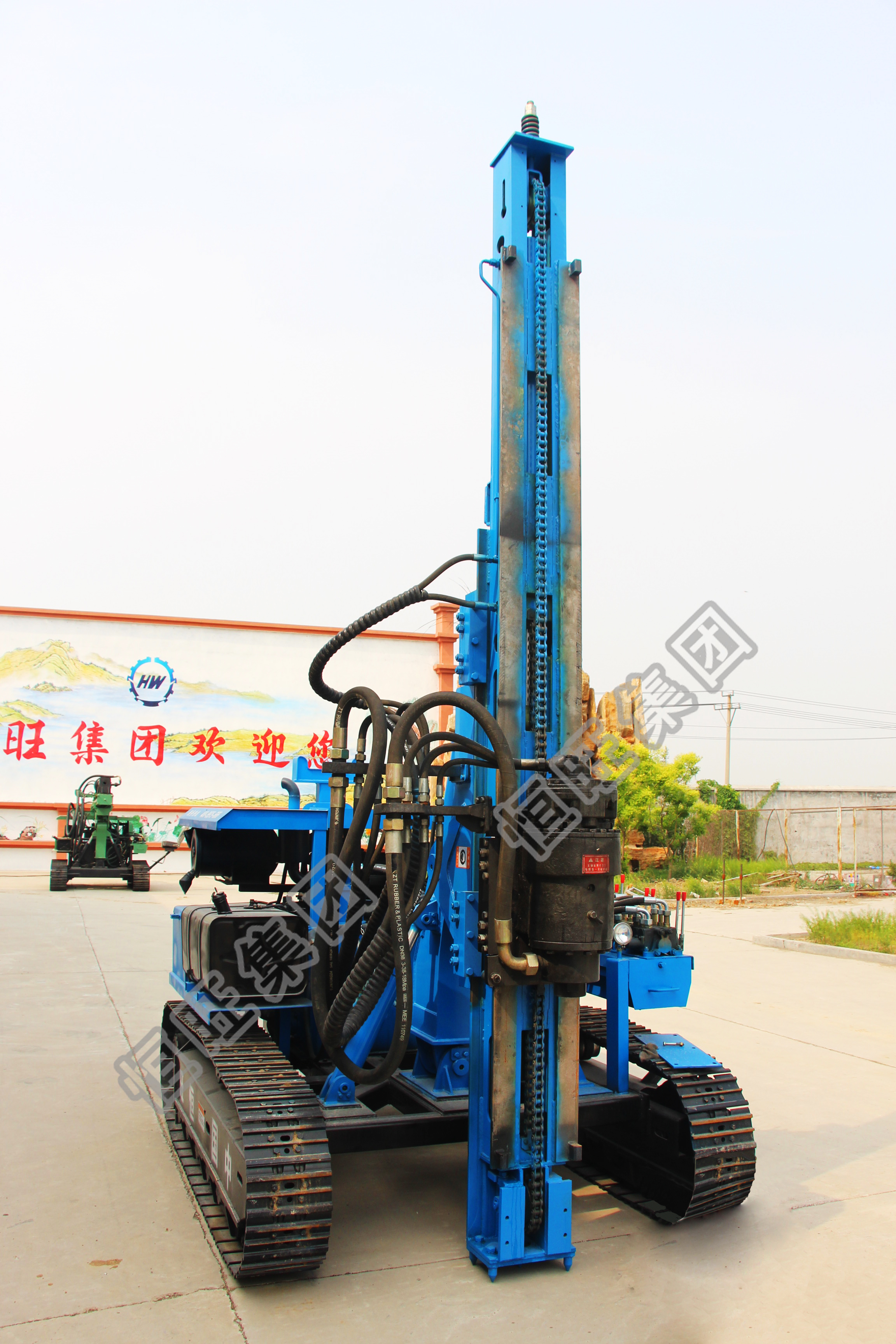 HZY-300L pile driver Deep pile machine Multifunction pile driver