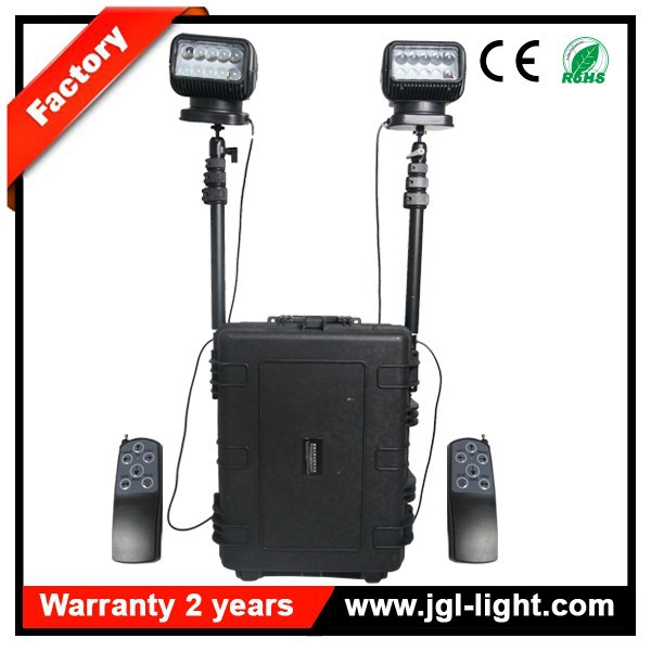 2015 Factory 100w remote control light Model 5JG-RLS54-100LRC rechargeable searchlight