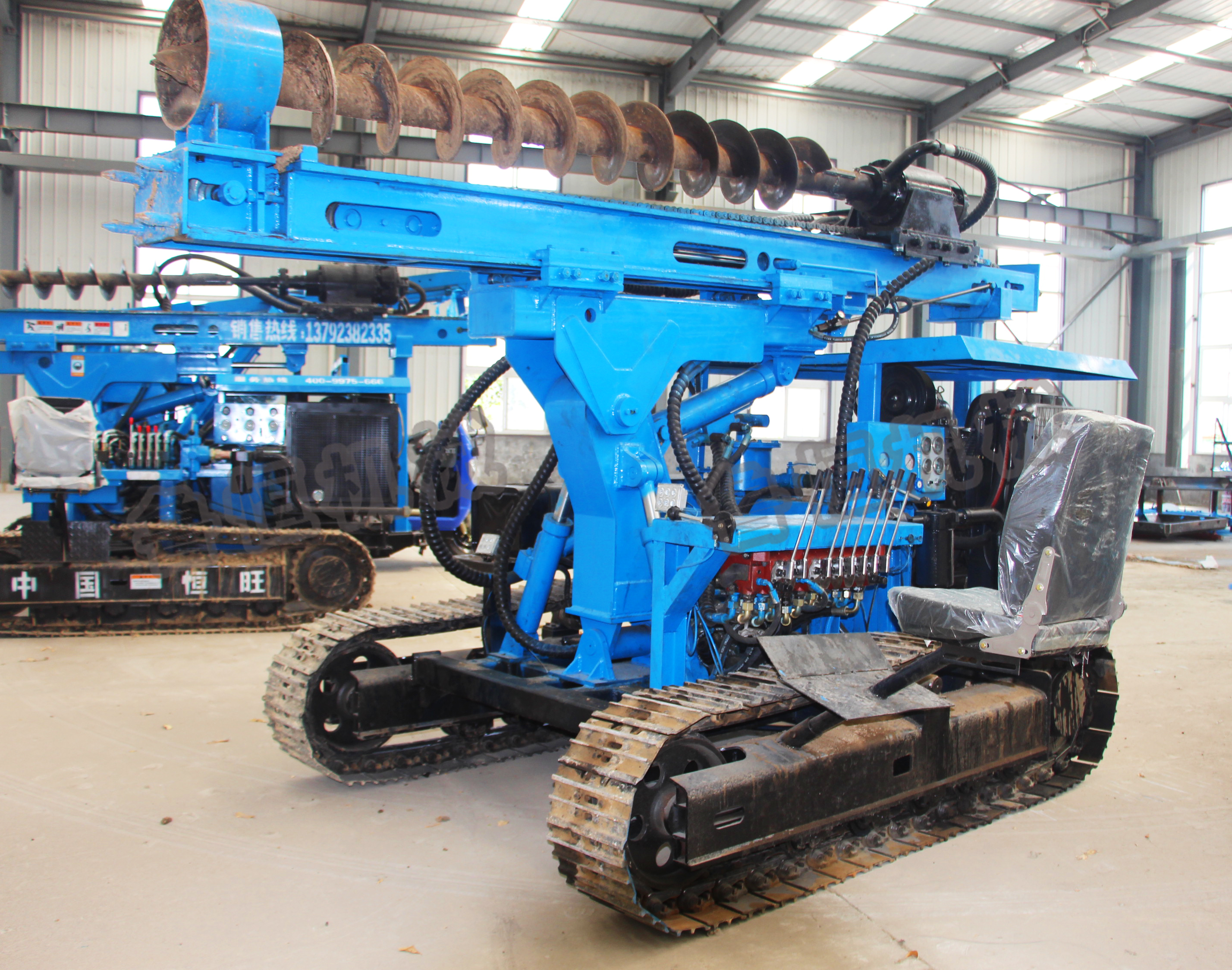 screw pile driver/solar pile driver/helical pile driver