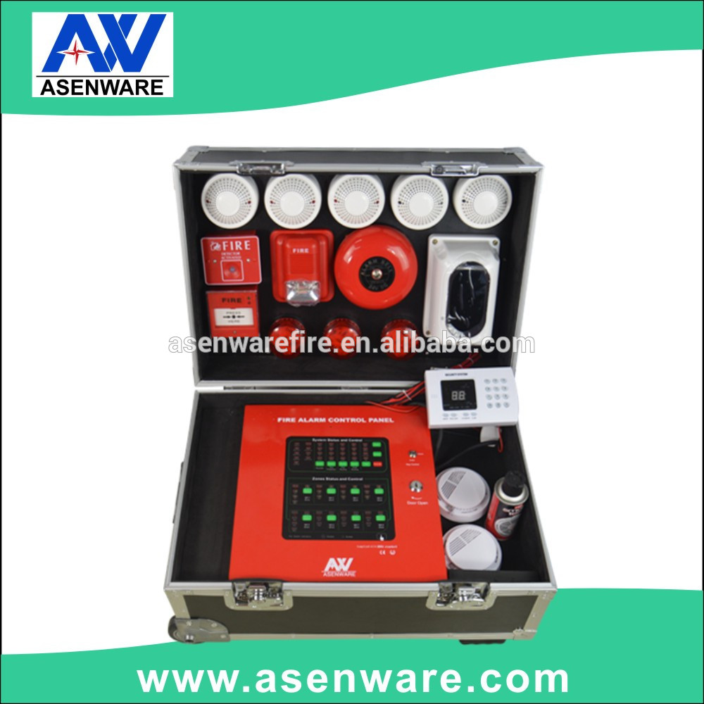 Conventional 4zone fire alarm system exhibition case