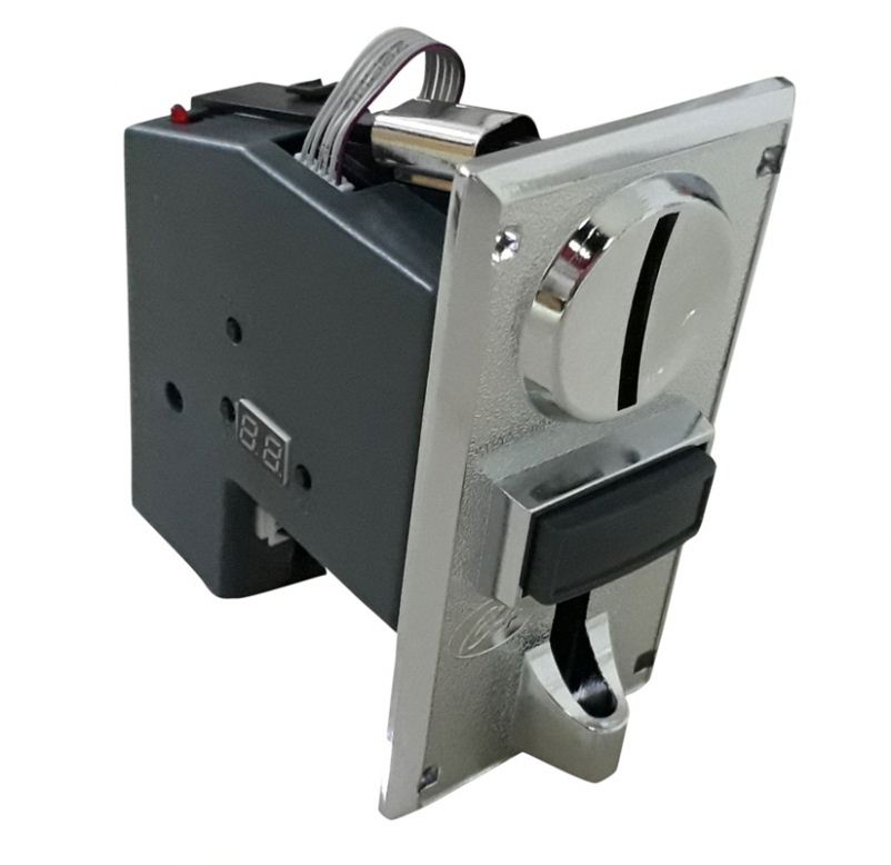 JY-924 Zinc Alloy Front Plate CPU Multi Coins Selector coin Acceptor for Vending / Arcade machine, accept 4 type coins