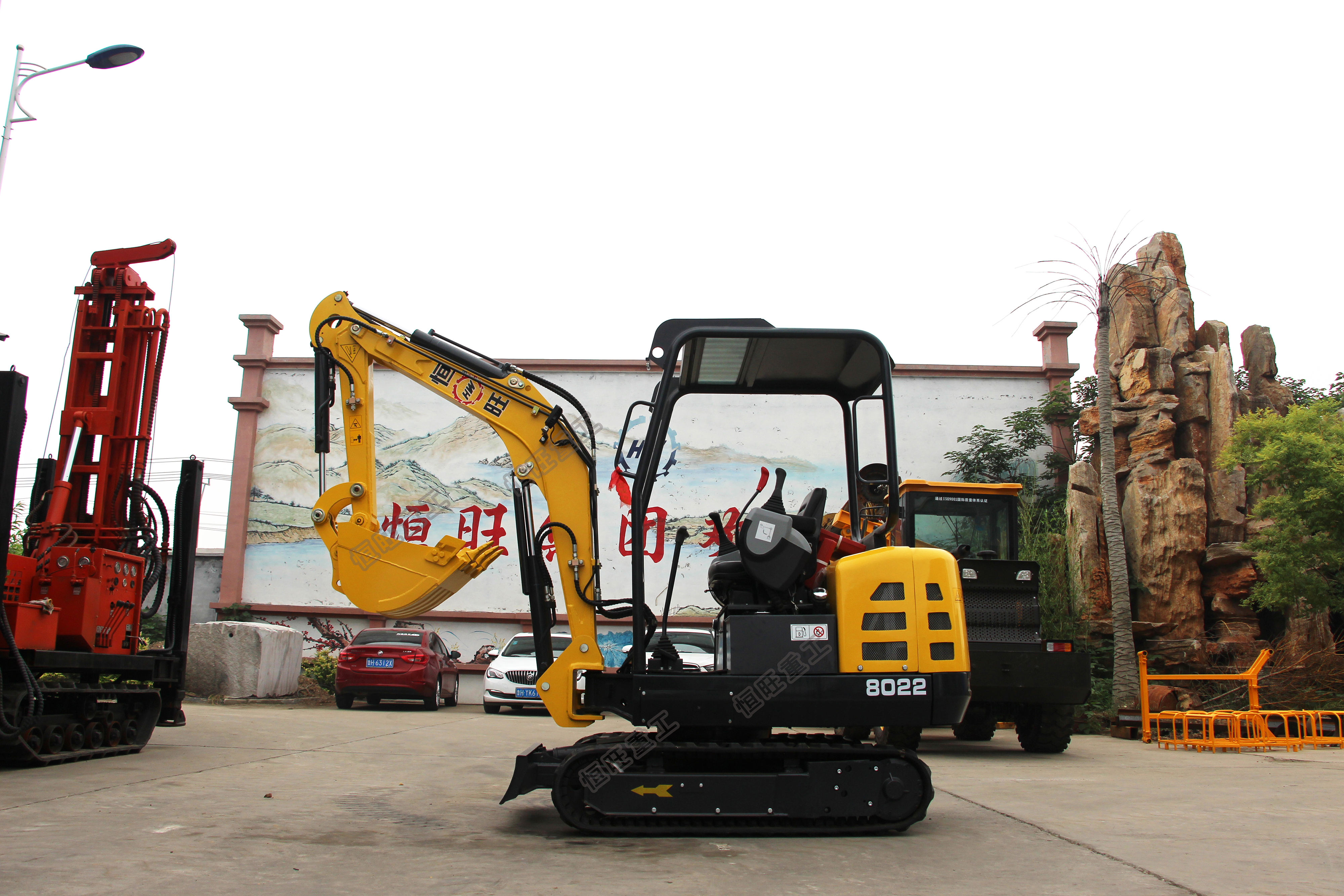 HENGWANG Mini rc hydraulic excavator for sale