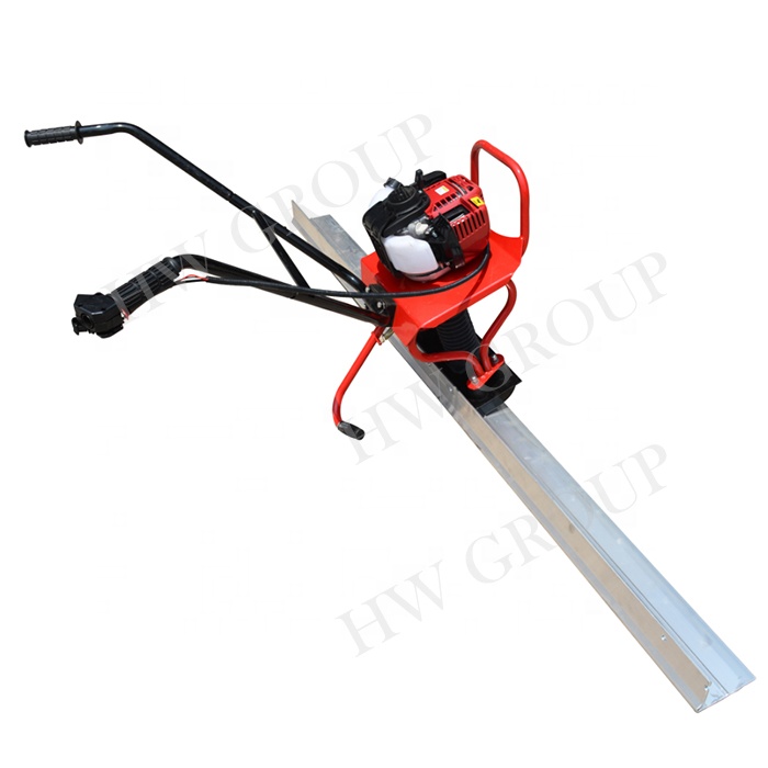 Electric vibrating power concrete roller screed