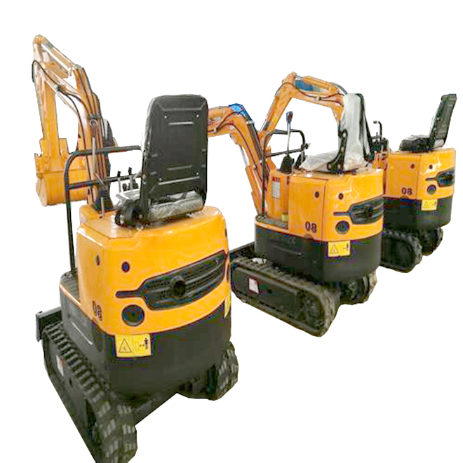 new dig backhole wheel excavator price