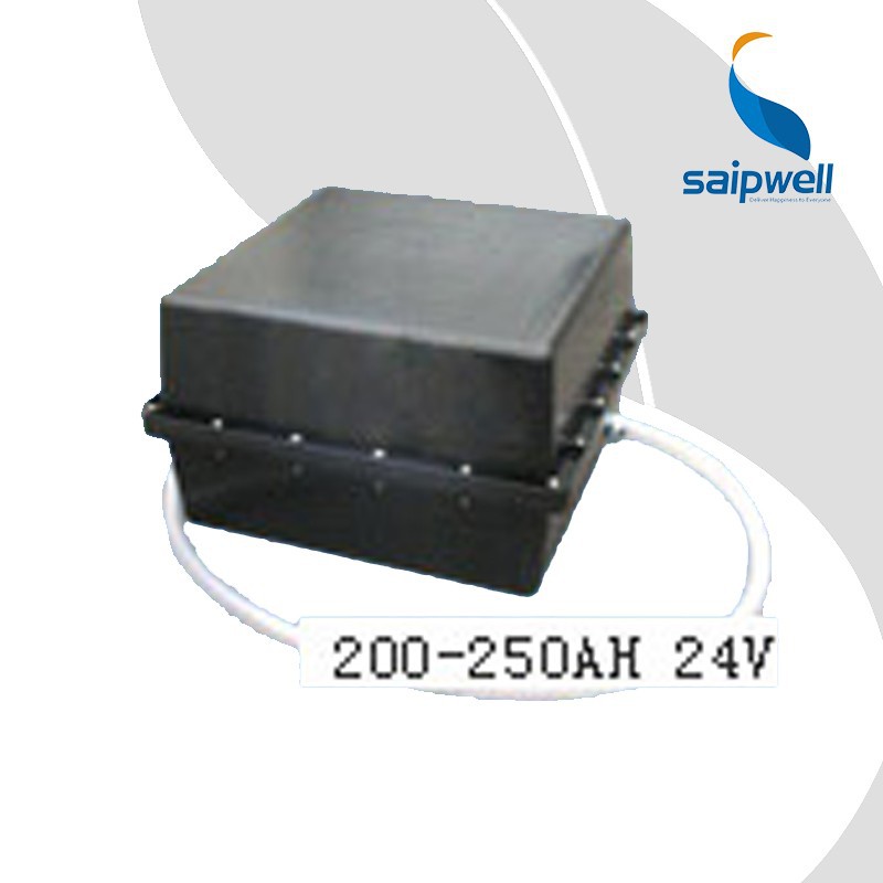 SAIP/SAIPWELL 24V 200AH PP Waterproof Solar Buried Storage Battery Box