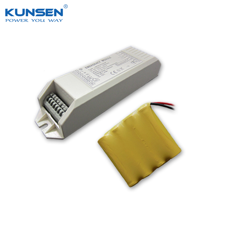 Emergency battery pack wind up emergency driver lighting for 10W LED lighting with external driver