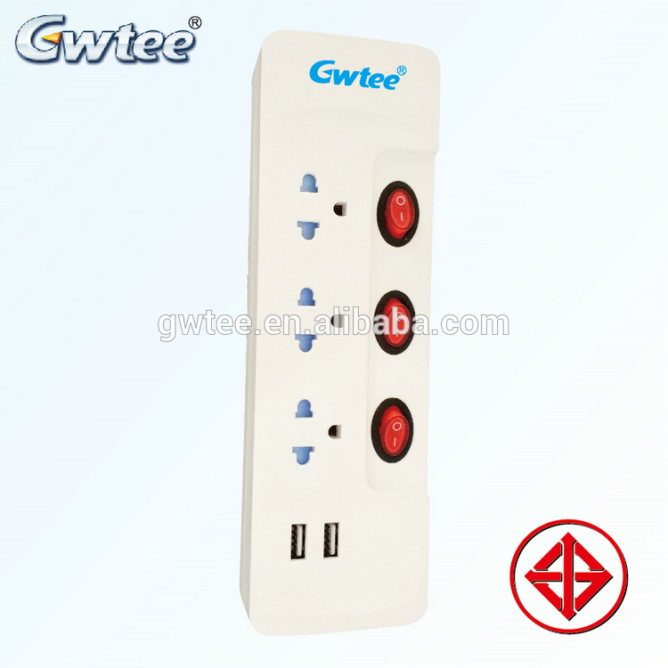 TISI certification most popular strip power extension socket