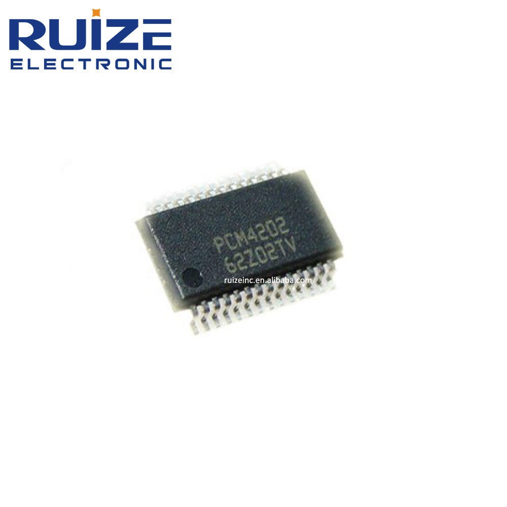 PCM4202DBR PCM4202 24BIT 216KHZ SAMP SOP-28 100% NEW Original All Electronic Components IC Supplies China
