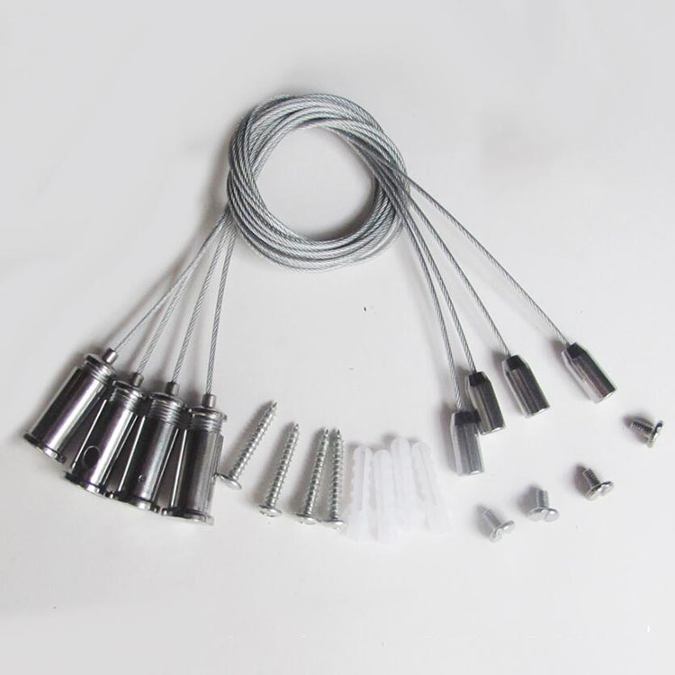 T5 T8 LED tube 3m steel Wire Rope  for Lamps and Lanterns Panel Lighting Bearing