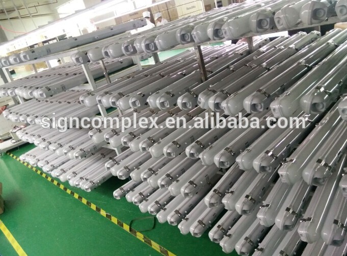 medium power 20w 40w 50w led emergency tube light with built-in power supply