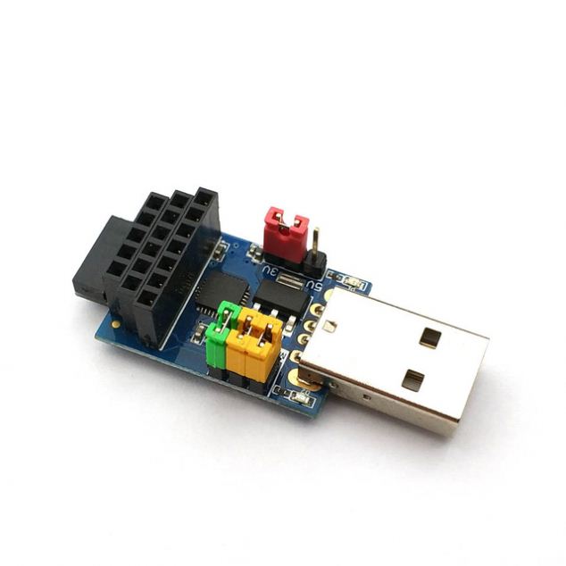 2.4G 433M Wireless Serial Port Module USB to TTL AS15-USB Brush Communication Module Adapter Board