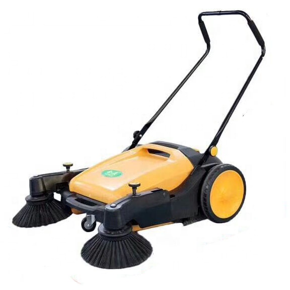 Cement floor cleaning machine