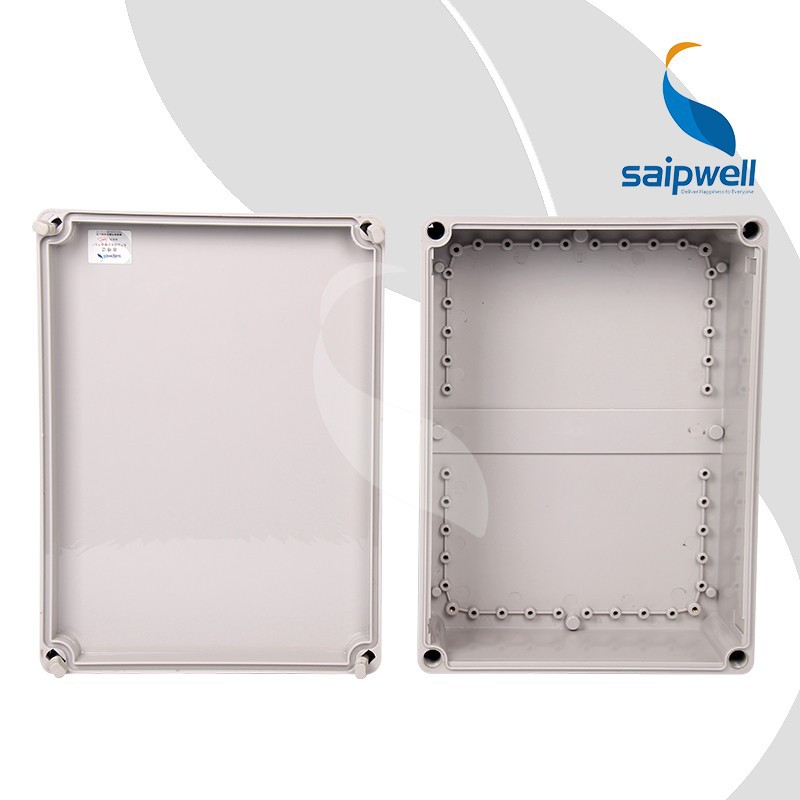 Saipwell Quick Offer SP-002-381813 380*280*130MM ip66 metal Clasp ABS waterproof project box
