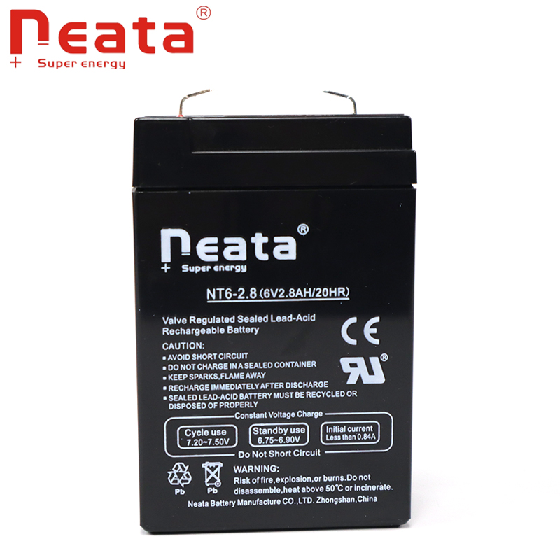 valve regulated lead acid batteries 10v 6v 12v 2.8ah 4AH 7AH