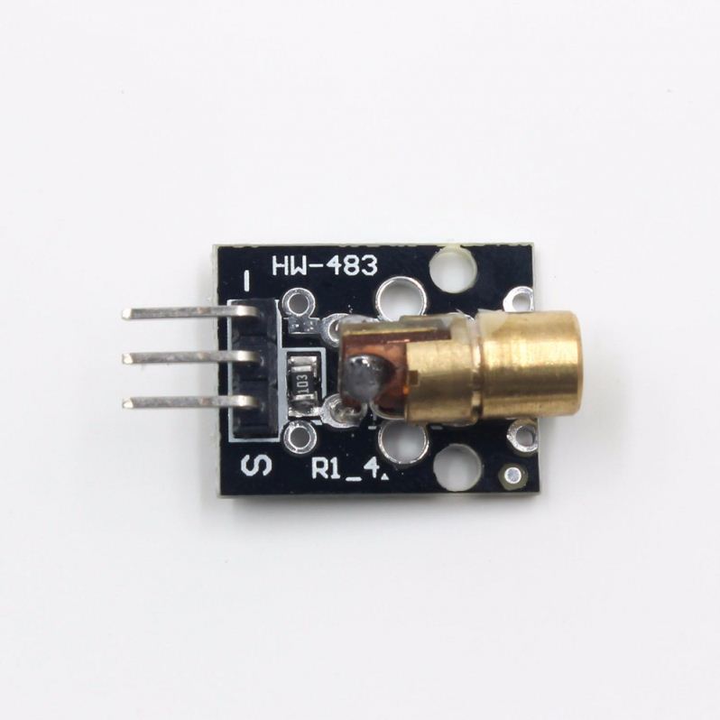 KY-008 650nm Laser sensor Module 6mm 5V 5mW Red Laser Dot Diode Copper Head