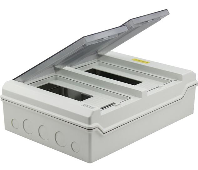 SAIP/SAIPWELL 239*220*80mm 8 way Indoor luxurious Cold-roll Steel Sheet Waterproof Modular Terminal Distribution Box