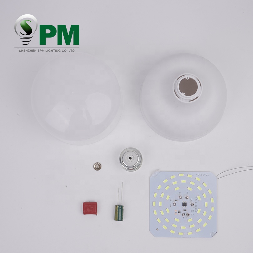 High quality school lighting aluminum 28w led light bulb 9w