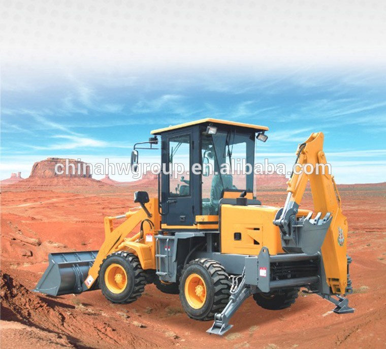 New Tpye mini Skid Steer Wheel Loader with excavator multifunction