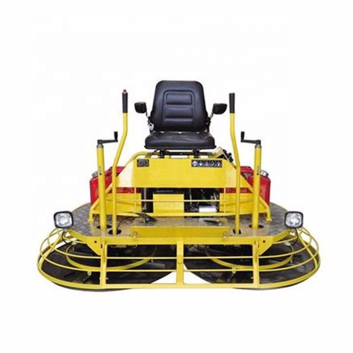Concrete power trowel ride on machine for sale