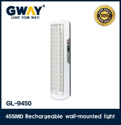 New 45 LED Wall Mounted Rechargeable Emergency Lights with Plastic Body