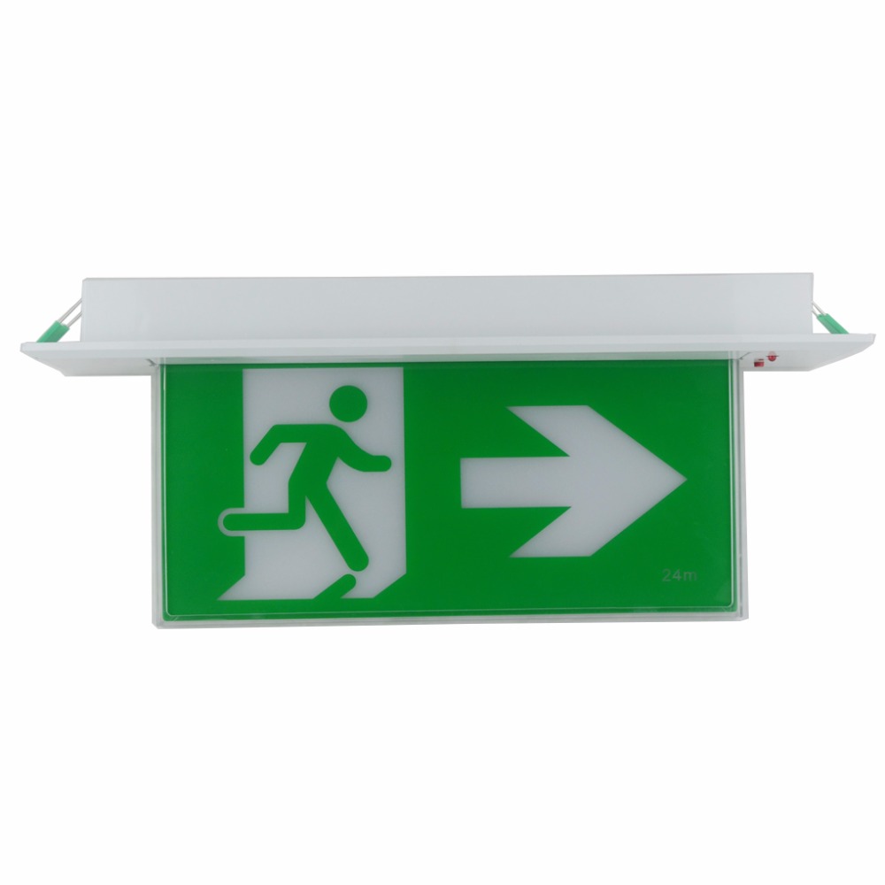 China factory AS2293 rechargeable 3W 3hours Emergency EXIT Light