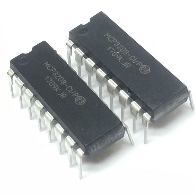 new and original ic chip  MCP3208 3208 DIP  MCP3208-CI/P