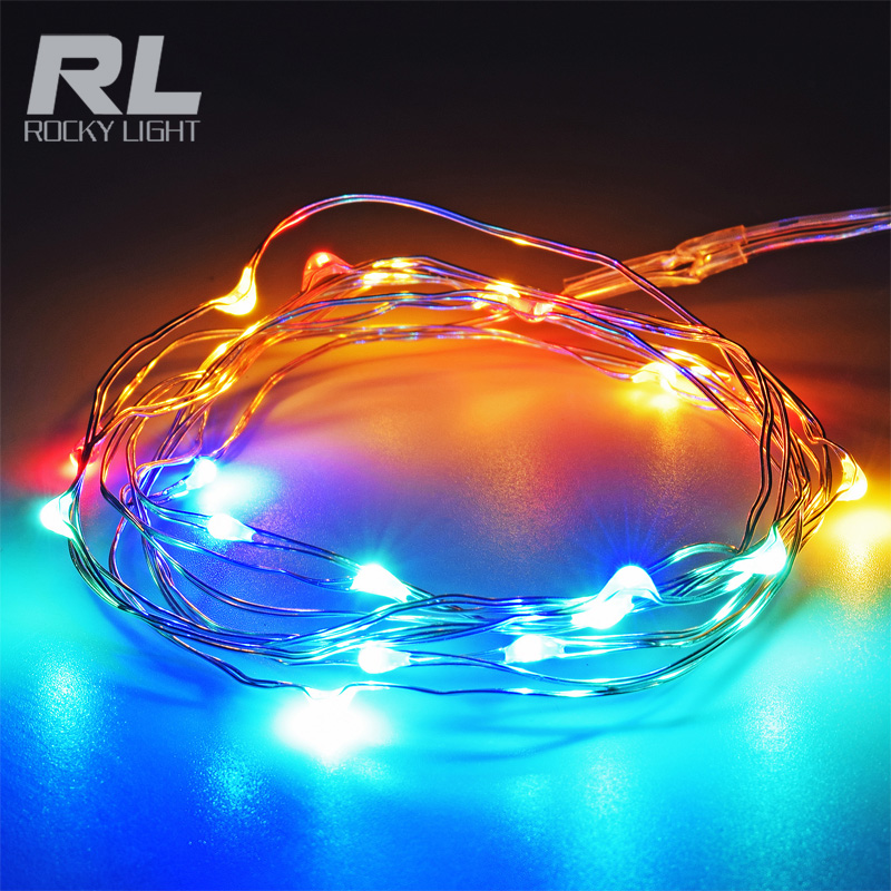 Waterproof Silver Wire LED liquor bottle lights wedding decoration lights