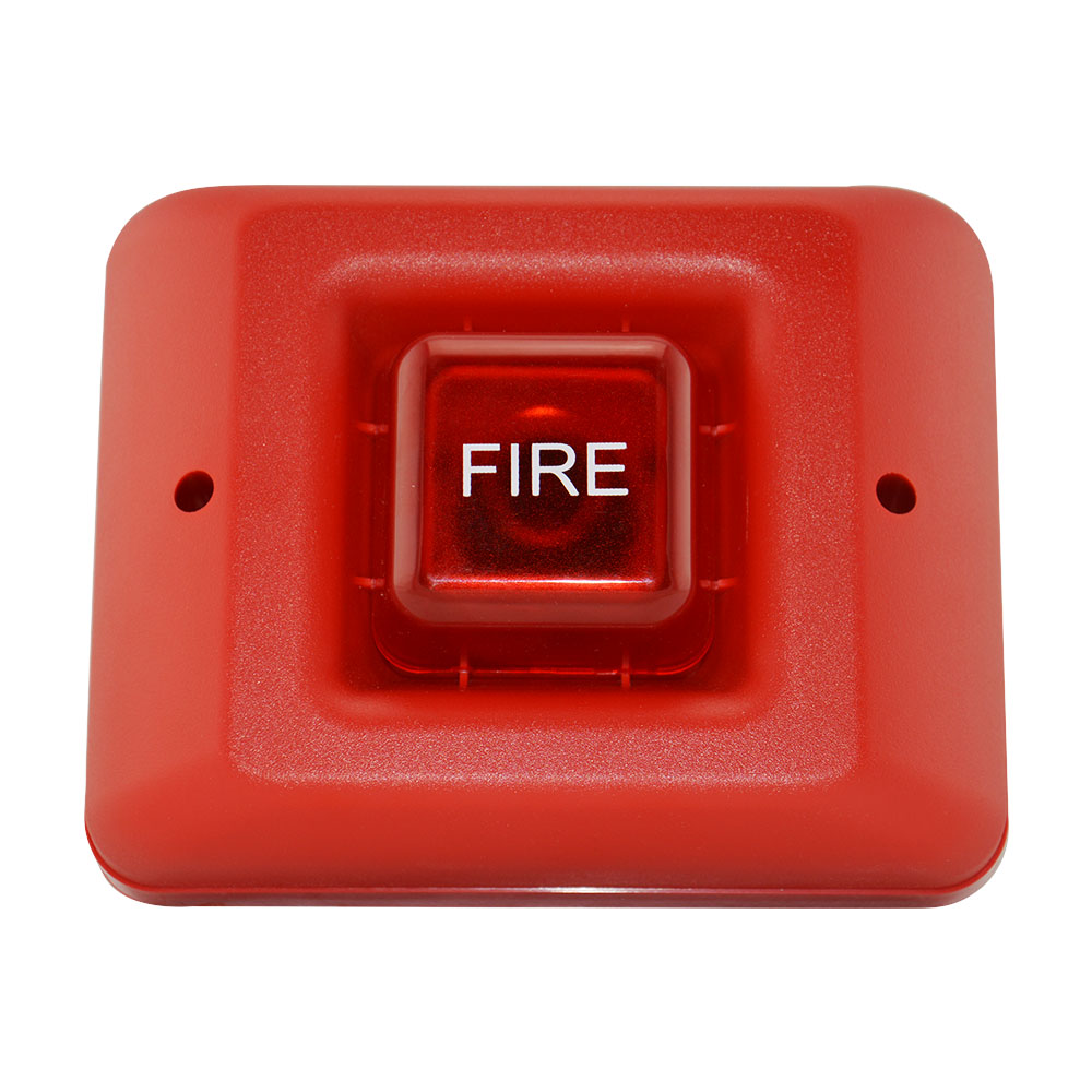 Fire Lamp Sounder LED Flash Strobe Siren Horn