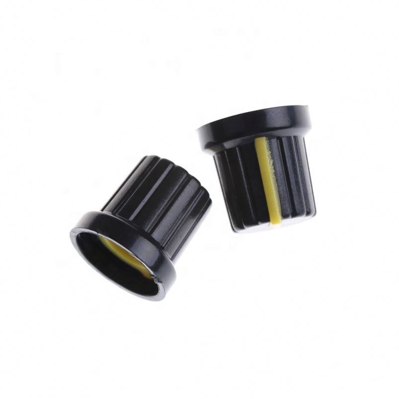 6mm Shaft Hole Dia Potentiometer Pot Knobs Caps