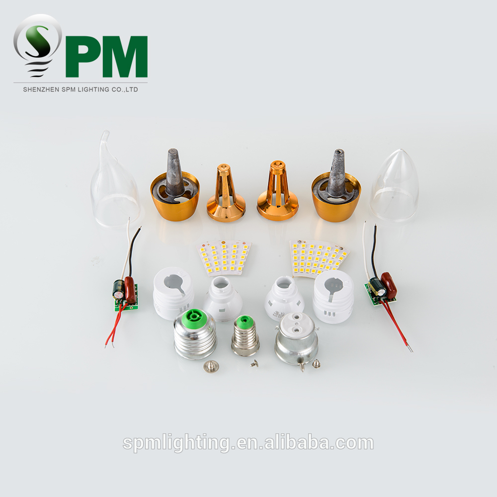 Good quality 5w low power consumption led candle light ce rohs led bulb