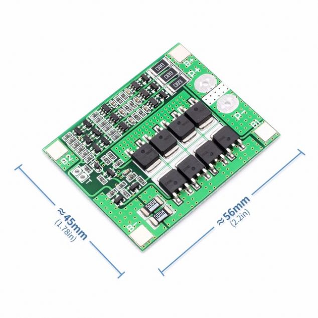 Upgrade 3S 25A BMS 11.1V 12.6V 18650 lithium battery protection Board with balanced