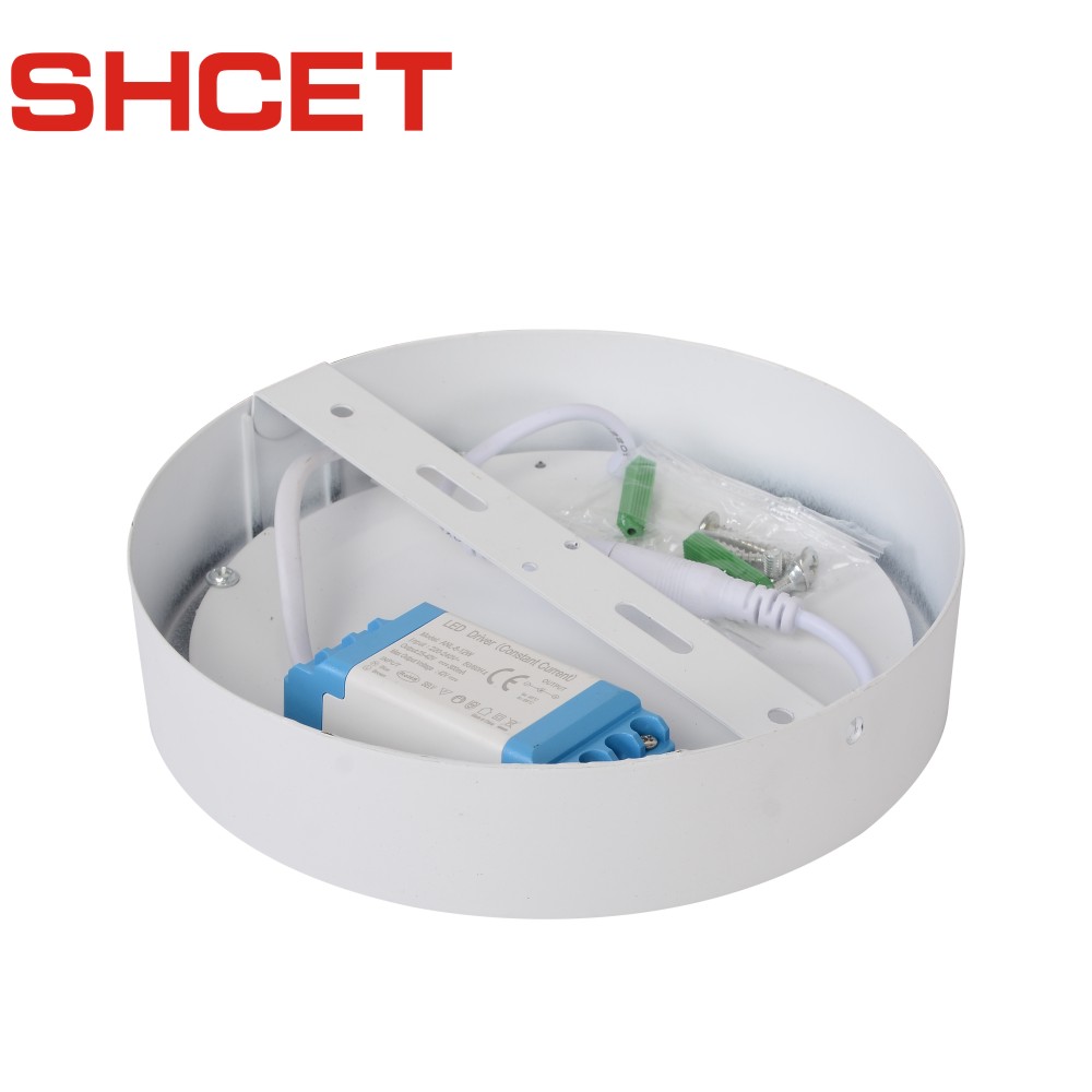 CET-127S 6W Surface 12v dc led light round panel