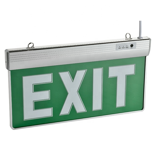 emergency lighting manumfacturer Ni-Cd battery  wall mounted emergency exit sign