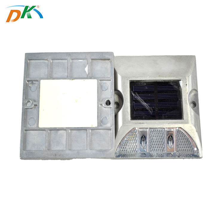 DK Led aluminum reflective cat eyes solar led road stud flashing light
