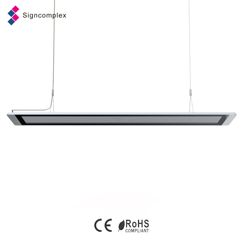 commercial high-end float up and down led panel light 1200x300mm