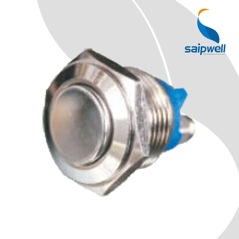 SAIP/SAIPWELL Electronic New Design IP65 Protection Level No Nc Push Button Switch