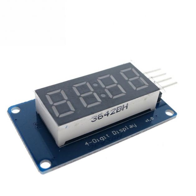 TM1637 4 Bits Digital LED Display Module For 7 Segment 0.36Inch Clock RED Anode Tube Four Serial Driver Board