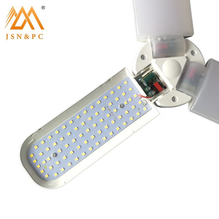 Decorative 36W LED blade bulb light two color adjustable