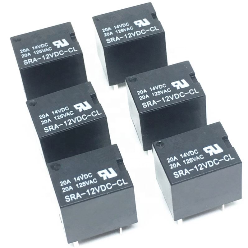 RELAY 12V for DC Coil Power Relays PCB 20A SRA-12VDC-CL Wholesale Price
