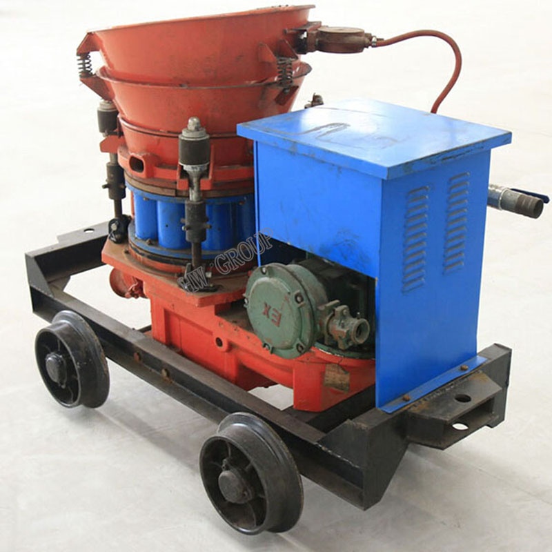 Dry-spraying concrete shotcrete pump machine  for sale