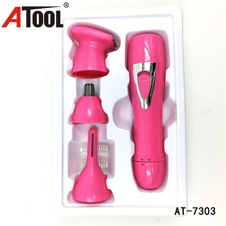 China supplier 4 in 1 cordless rechargeable trimmer electric USB hair clipper