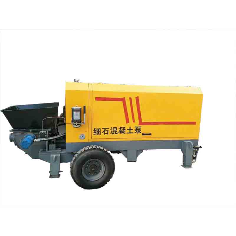 Small price portable concrete mixer with pump