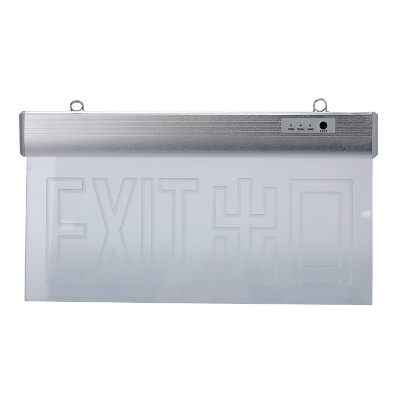 Good quality NI-CD battery backup ceiling mounted safety exit sign LED emergency egress light with 2 hours running time