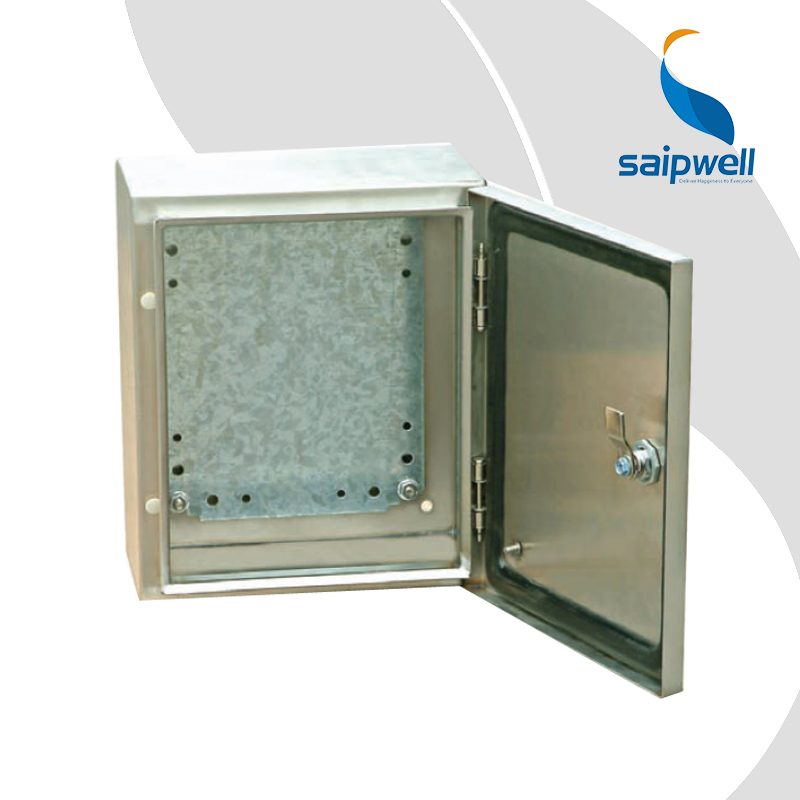 SAIPWELL 600*400*150mm Outdoor Waterproof Steel Enclosure Metal Cabinet