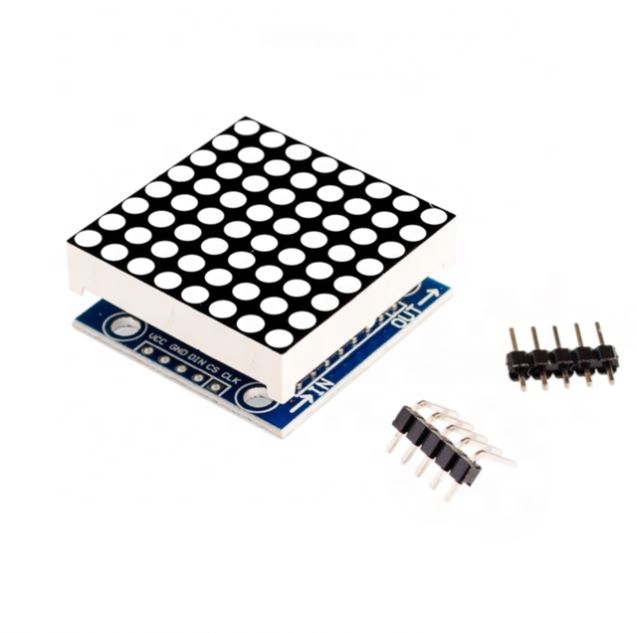 MAX7219 dot matrix module microcontroller module display module finished goods